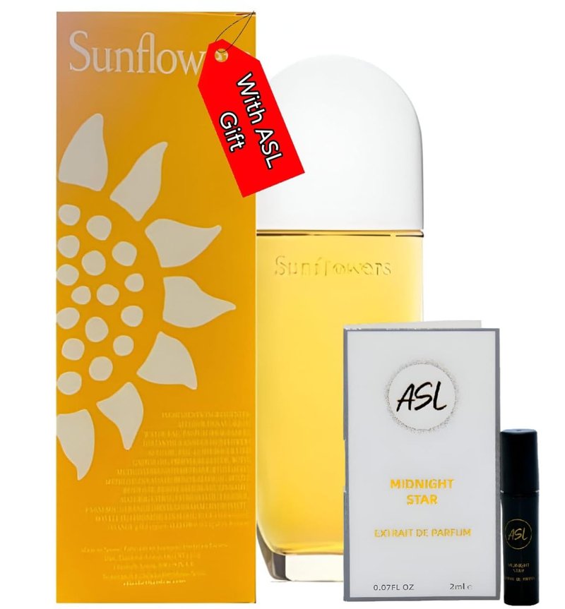 ASL-Perfume For Women Eau de Toilette spray 3.3 Fl Oz with bundle Travel size .07 oz Perfume Gift