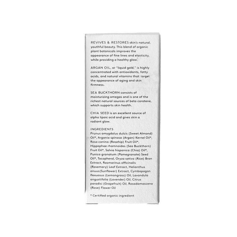 Naked & Thriving Rejuvenate Restorative Face Oil - Organic Vegan Formula for Wrinkle Reduction & Deep Hydration | 1.18 oz (35 mL)