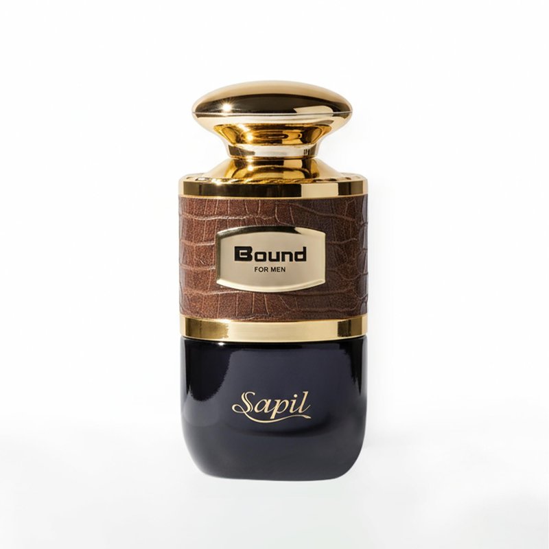 Sapil Bound for Men EDT Long Lasting Perfume – Mandarin, Cardamom & Leather Fragrance Inspired by Confident Emotions, Perfect for Professional Mood, Office to Evening Arabic Perfume 3.4 oz / 100ml