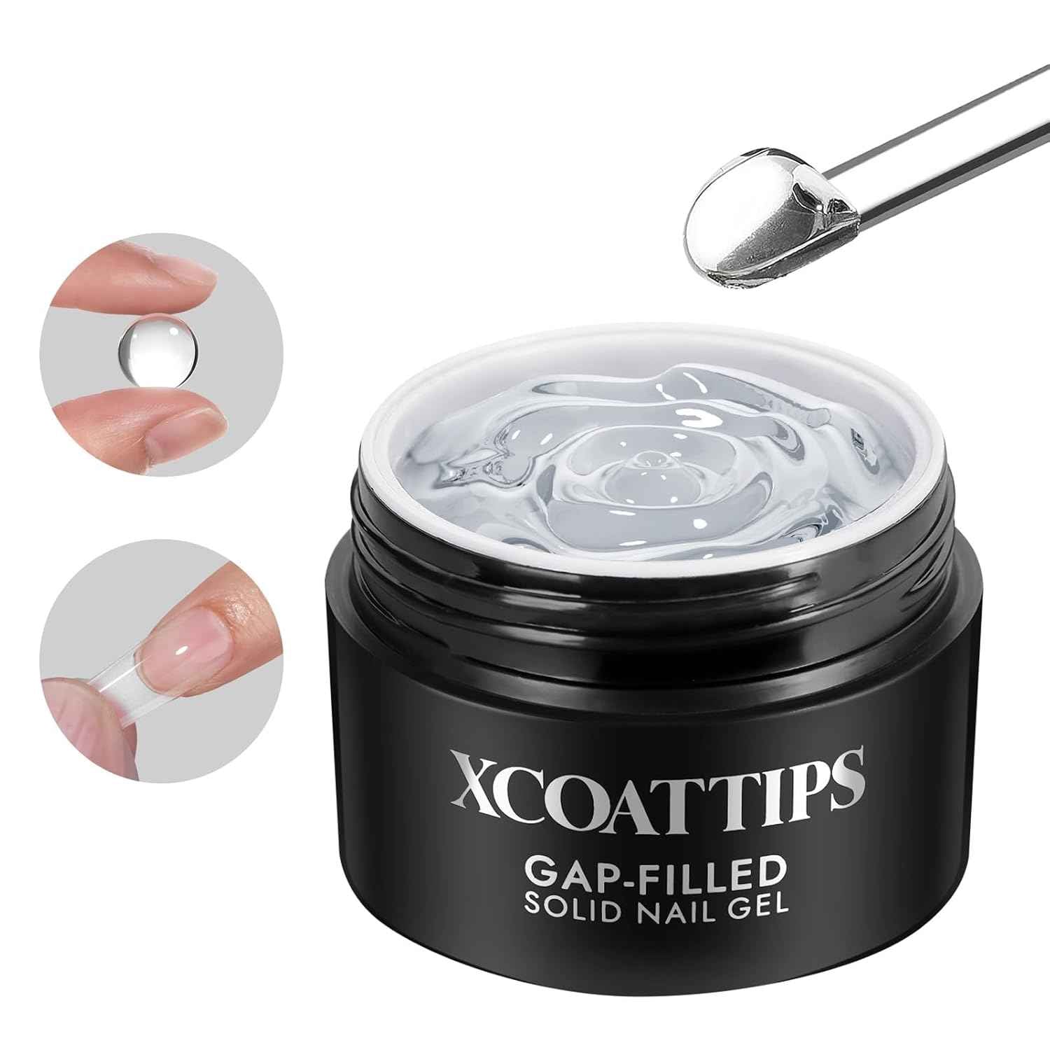 Builder Gel Top Coat & Solid Nail Glue Set - BTArtboxnails XCOATTIPS