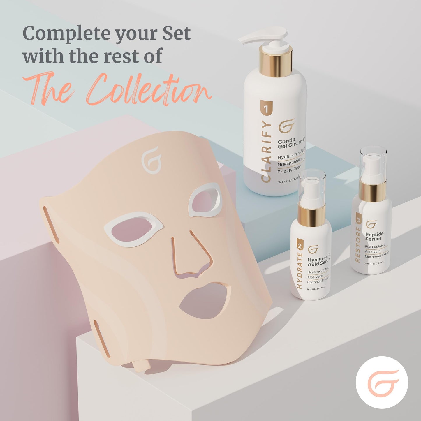 Groomie Hyaluronic Acid Serum for Face - Anti-Aging Facial Serum Helps Reduce Wrinkles & Fine Lines - Hydrating & Rejuvenating Skin Care for Plump, Smooth & Supple Skin - Non-Irritating Formula