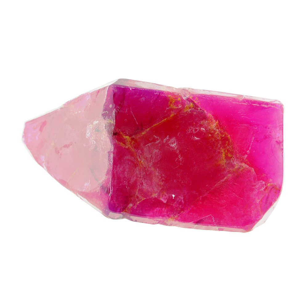 TS Pink Ruby Zoisite SoapRocks - Soap that looks like a Rock ~ 6 oz. Gem Rocks Birthstone Jabón Gemstone