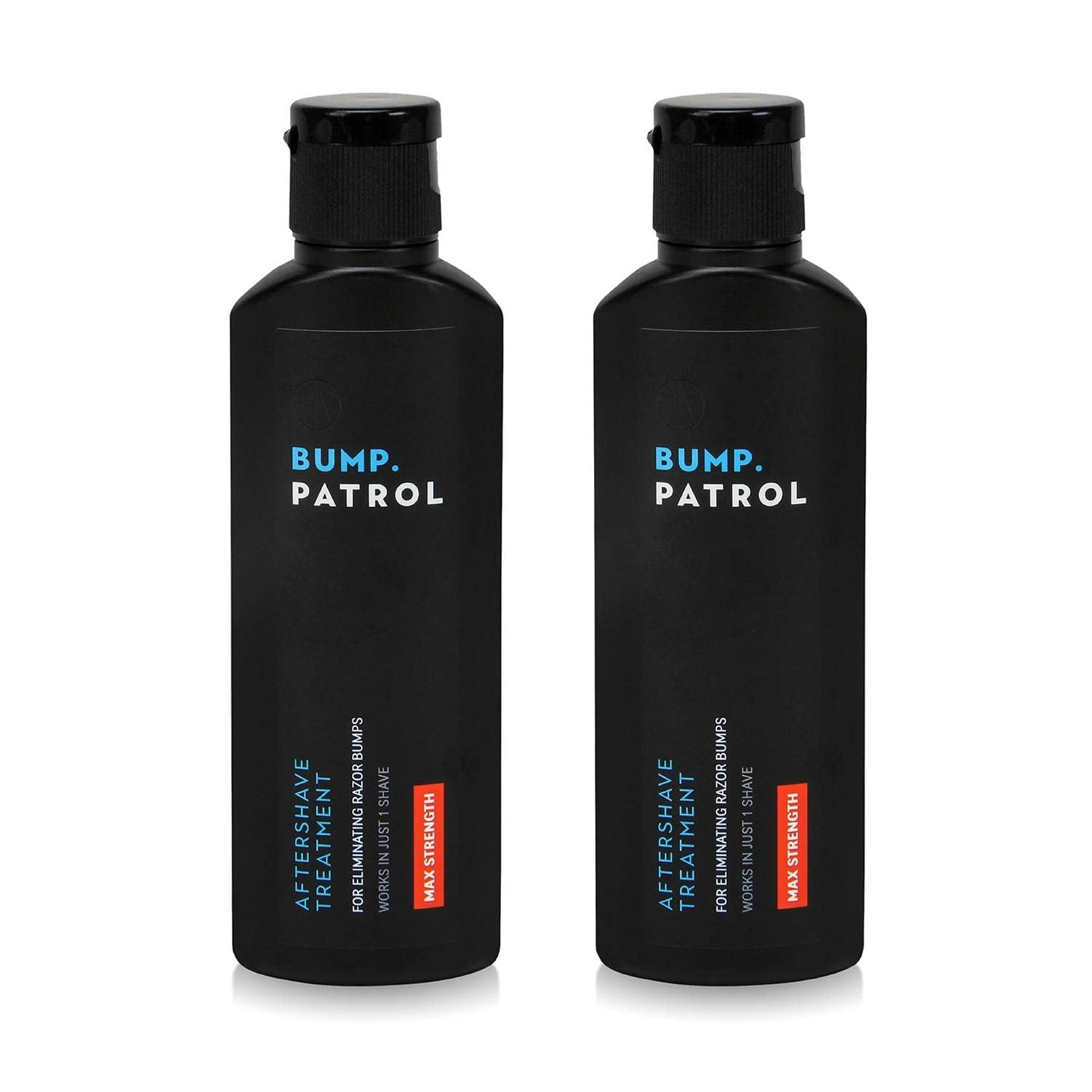 Bump Patrol Maximum Strength Aftershave Treatment Serum – Razor Bump Stopper and Ingrown Hair Treatment for Men and Women, Fast Acting Salicylic Acid for Razor Burn & Shaving Irritation - 2 oz Pack 2
