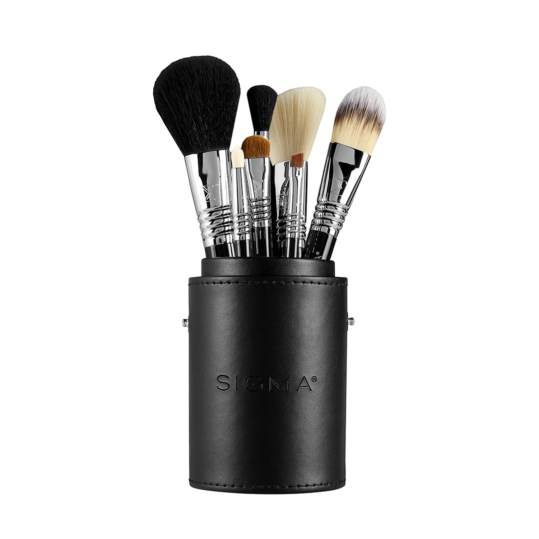 Sigma BCH01 Makeup Brush Cup Holder, Large, Black