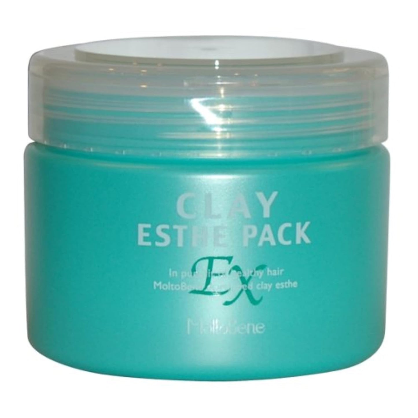 MoltoBene Clay Esthe Pack EX - Deep Cleansing Clay Mask for Radiant Skin | 10.6 oz