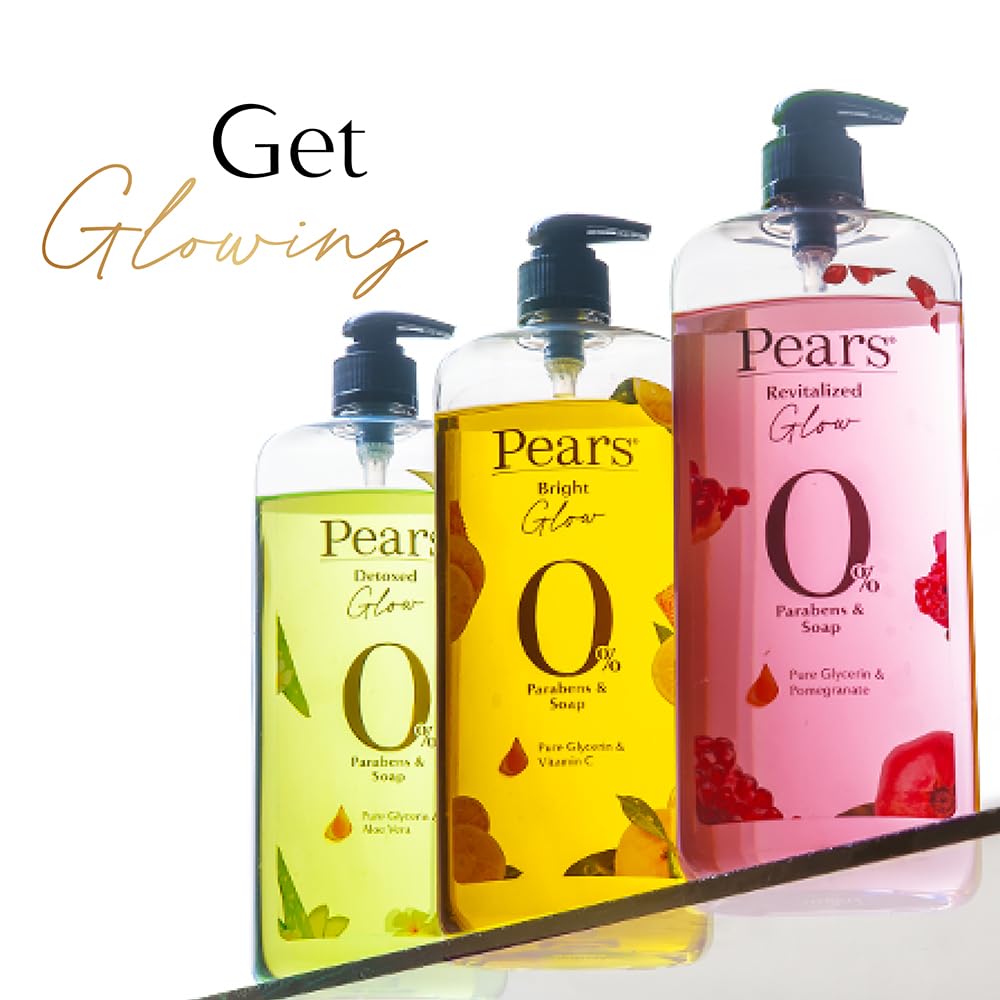 Pears Naturale Body Wash with Glycerin & Pomegranate, 250 ml