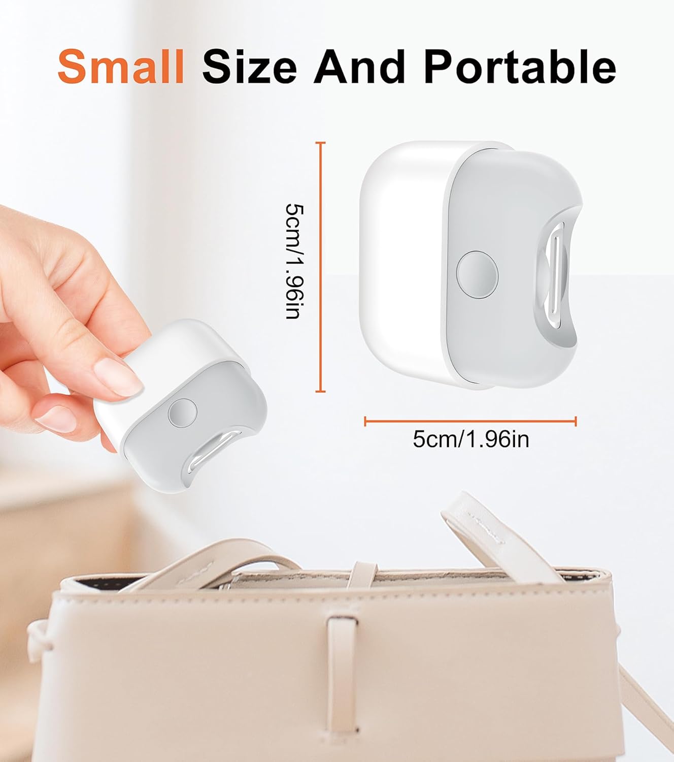 2-in-1 Electric Nail Clipper & Trimmer with LED Light - Dual Speed for All Ages (M8-Pink)