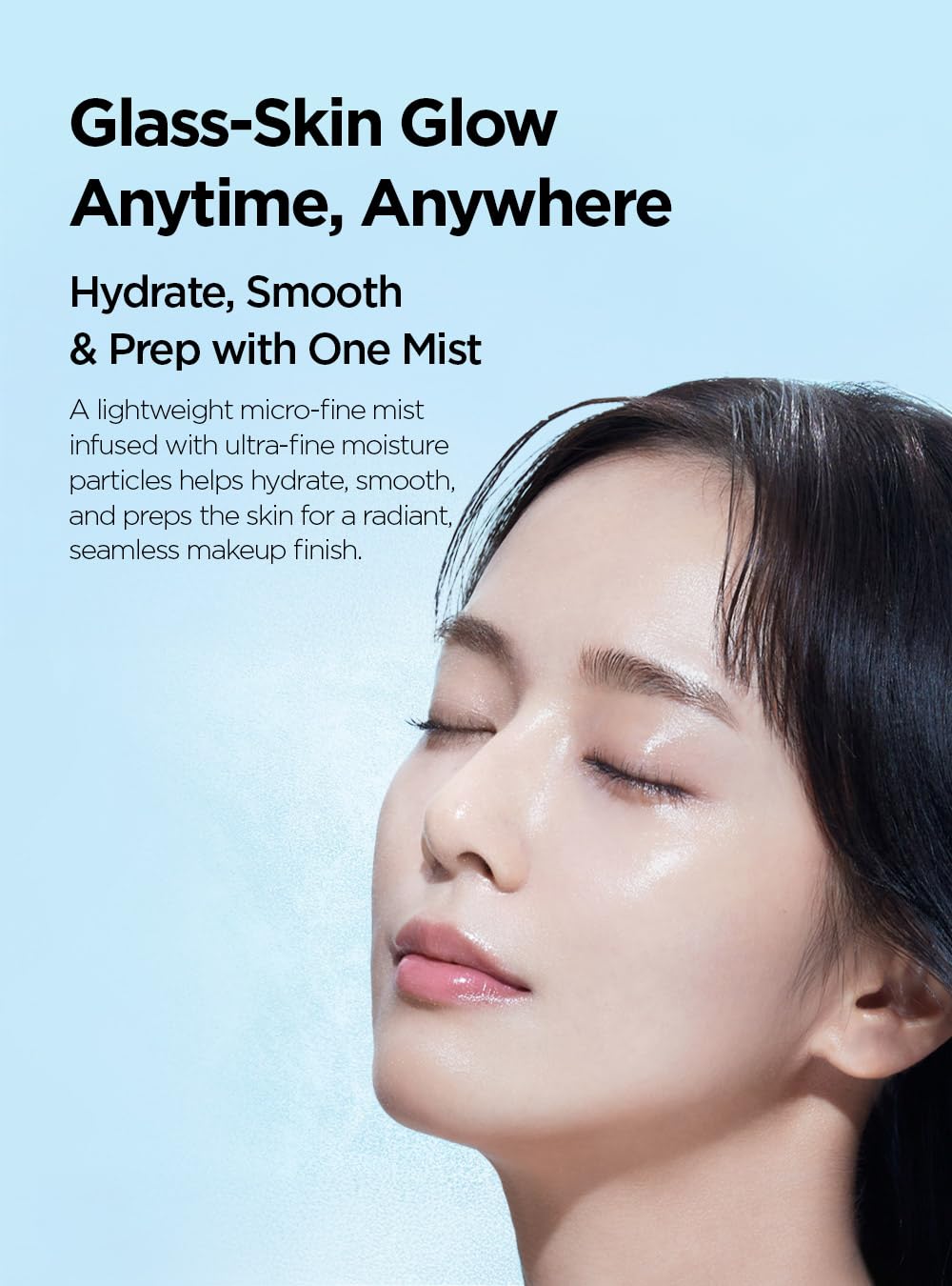 JUNG SAEM MOOL Essential Mool Micro Fitting Mist | Micro-Fine Setting Spray for Makeup & Hydrating Primer for Face with Thermal Spring Water, Long-Lasting Fix & Dewy Finish, Korean Makeup (4.06 Fl Oz)