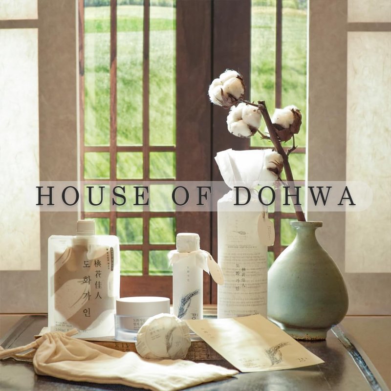 House of Dohwa, White Rice Wash off Facial Mask l Daily Skincare Essential Korean Skin Care Produced from Domestically Harvested Ingredients, Gentle Hydrating & Soothing l 3.38 fl. Oz