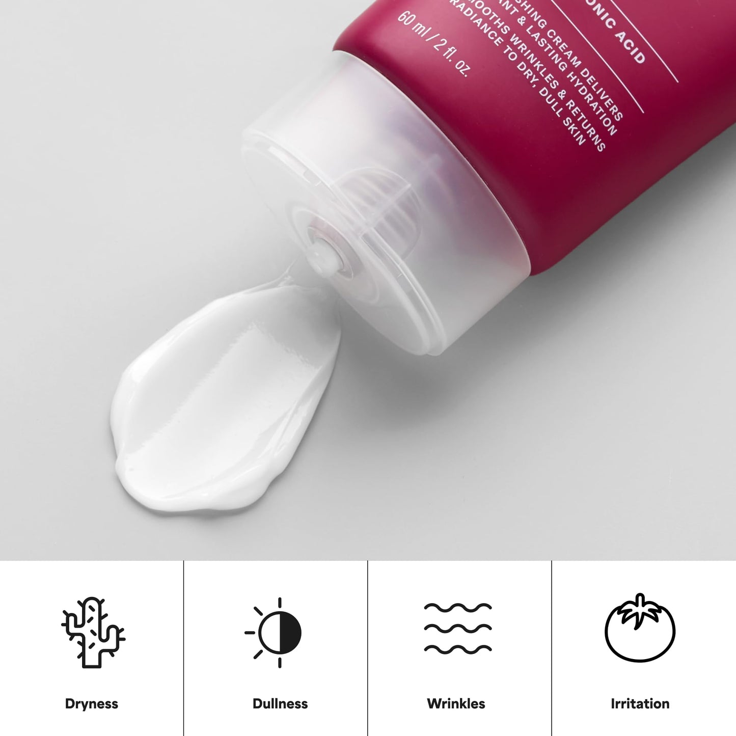 Paula's Choice SKIN RECOVERY Replenishing Face Moisturizer Cream, Daily Facial Moisturizer with Hyaluronic Acid, & Peptides, Face Lotion for Dry, Sensitive Skin, Fragrance-Free, 2oz