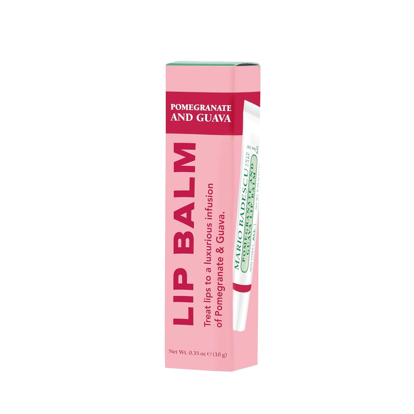 Mario Badescu Moisturizing Lip Balm - Ultra-Nourishing Coconut Oil & Shea Butter | Soft, Smooth Lips