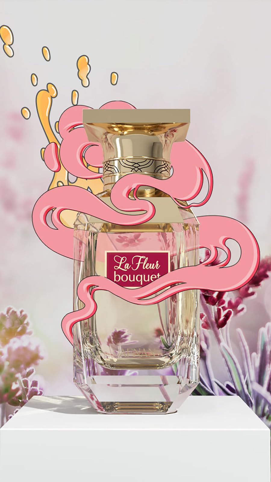 Afnan La Fleur Bouquet Eau De Parfum for Women, 2.7 Fl. Oz