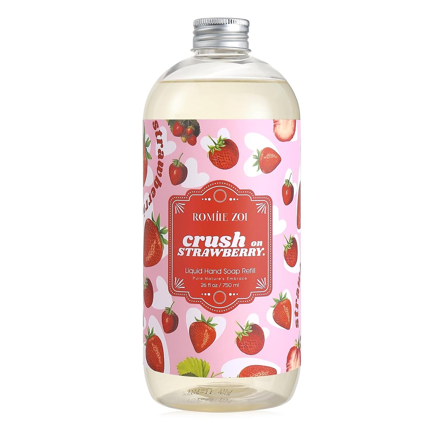 Sweet Vanille Liquid Hand Soap Refill Gift Set – 3 Pack (26 Fl Oz Each), Plant-Based & Biodegradable for Kitchen & Bathroom