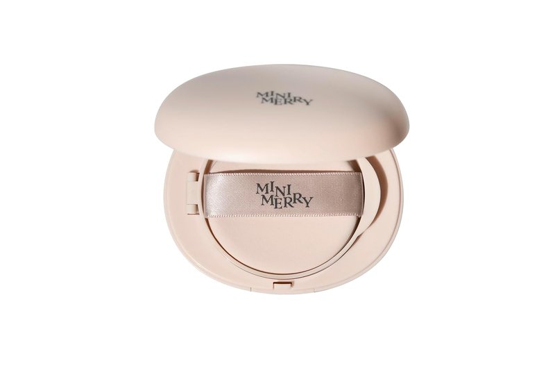 Minimerry Long Wear Cushion Foundation - Full Coverage Matte Finish | #21 Vanilla, 13g/0.45oz, 5 Shades for All Skin Tones