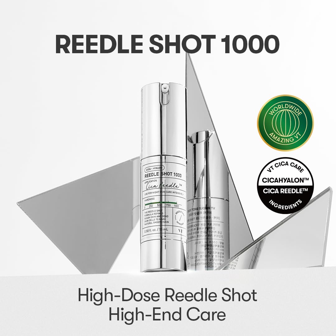 VT COSMETICS CICA Reedle Shot 1000 Essence 0.5fl oz(15ml)