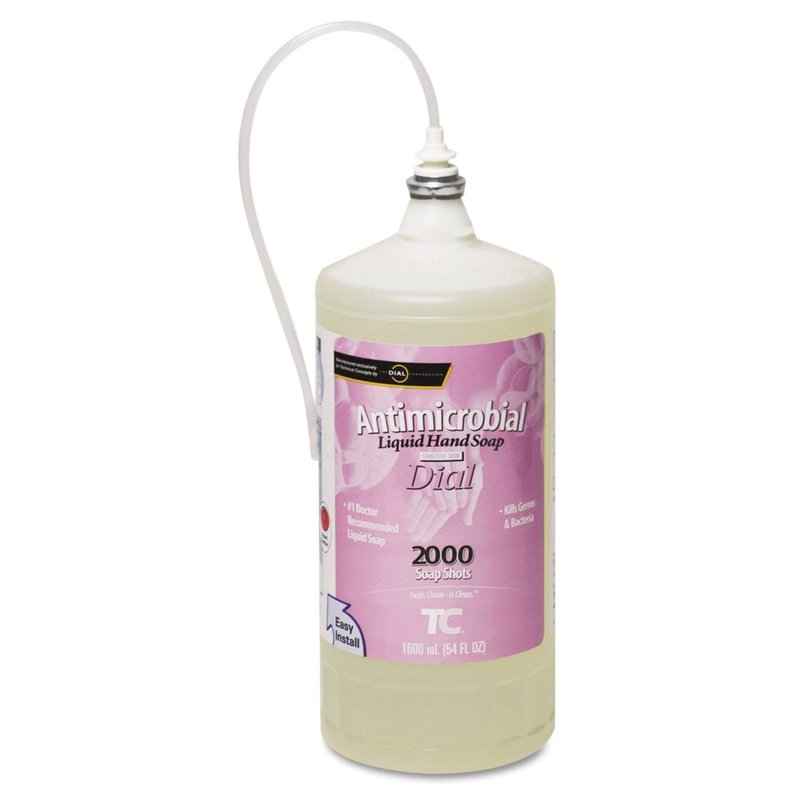 Rubbermaid OneShot Antibacterial Lotion Hand Soap Refill - 1600mL | Compatible with Touchless Dispensers for Offices & Restaurants