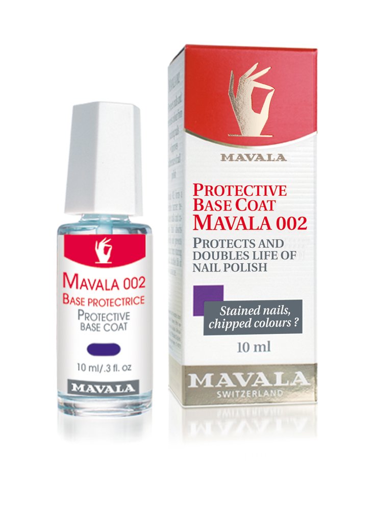 MAVALA Double Nail Base Coat - Quick Dry Nail Primer for Long-Lasting Manicure & Pedicure | 0.3 Ounce