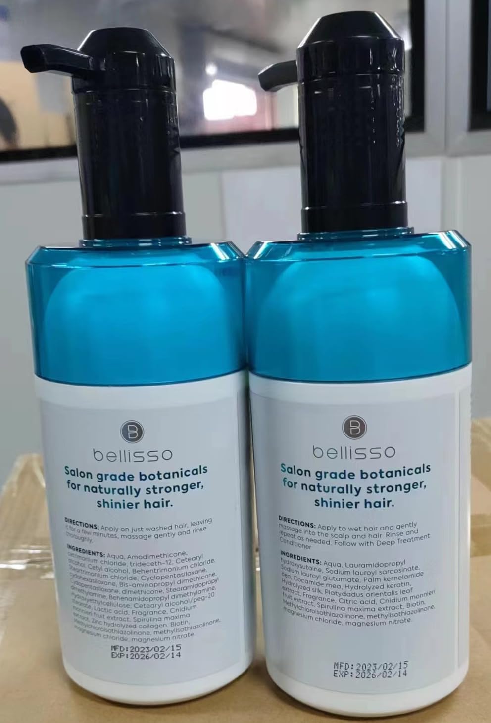 Biotin Shampoo and Conditioner Set - Moroccan Argan Oil | Hair Heat Protectant Spray