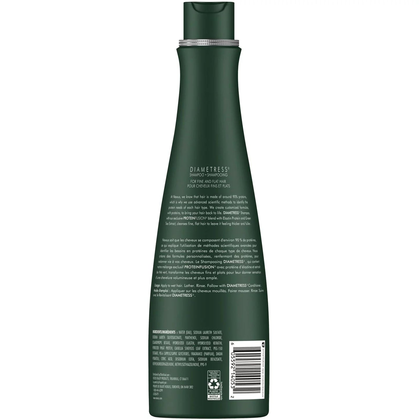 Nexxus Shampoo Diametress Volumizing 13.5 Ounce (399ml) (3 Pack)