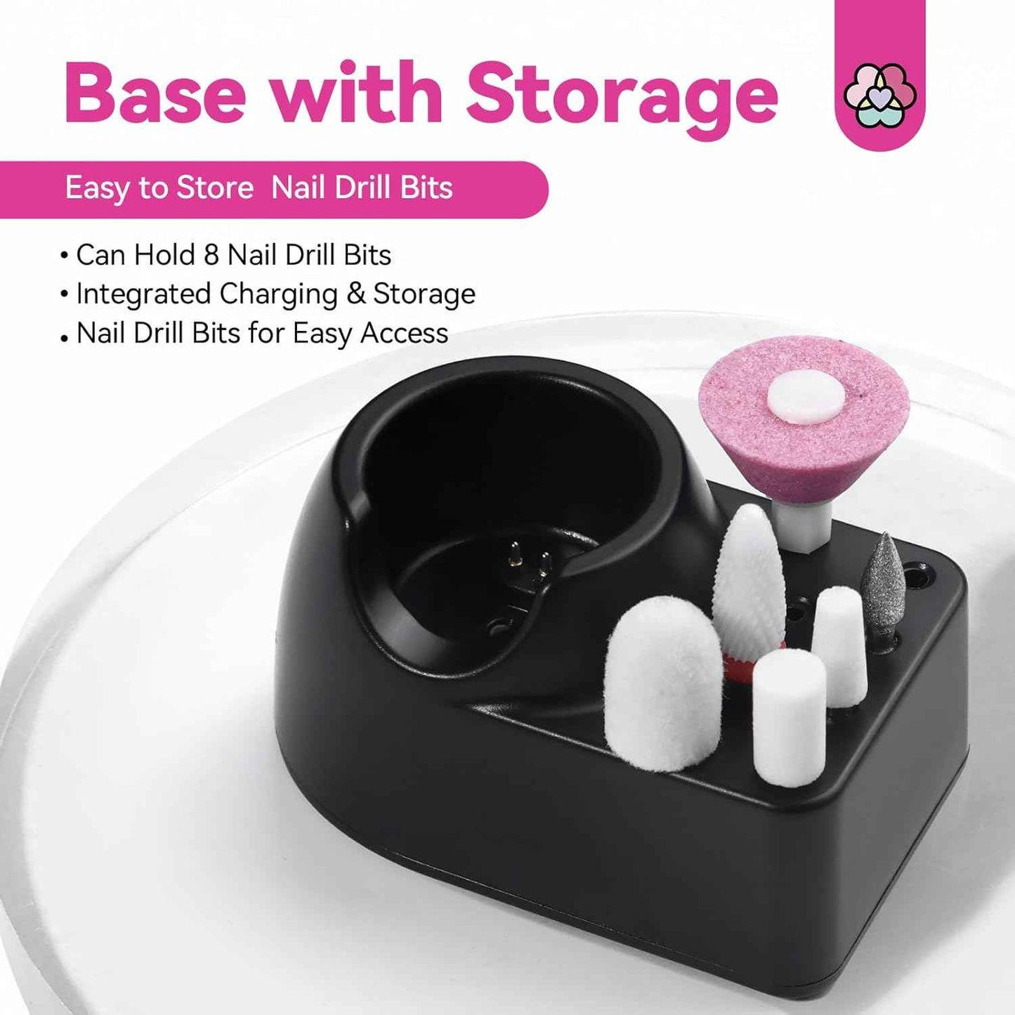 Nail Drill & Cuticle Remover Kit with Nourishing Cuticle Oil - Professional Manicure Set