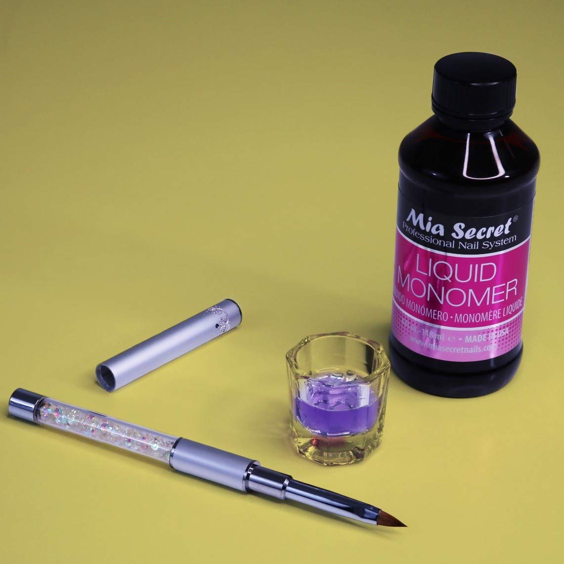 1 oz Mia Secret Liquid Monomer - Professional Acrylic Nail Liquid for Acrylic Powder - EMA monomer - Nail Monomer liquid - ema monomer acrylic nail liquid