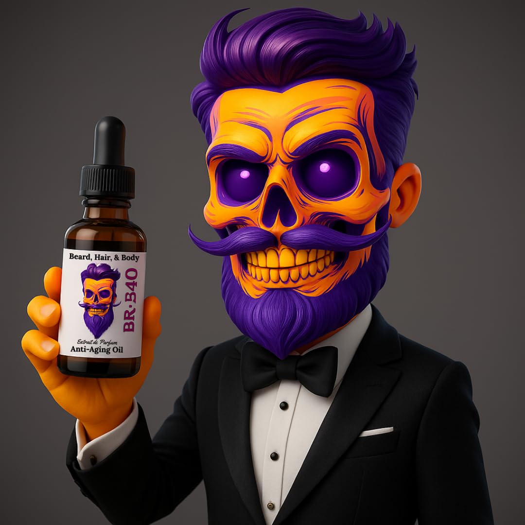 Frank SCENTS 2oz Bleu DE C| Scented Beard Oils For All Men, Beard Growth and Conditioner | Dry Flaky Dandruff skin | Oily Skin | 11 Natural Anti-Aging Oils