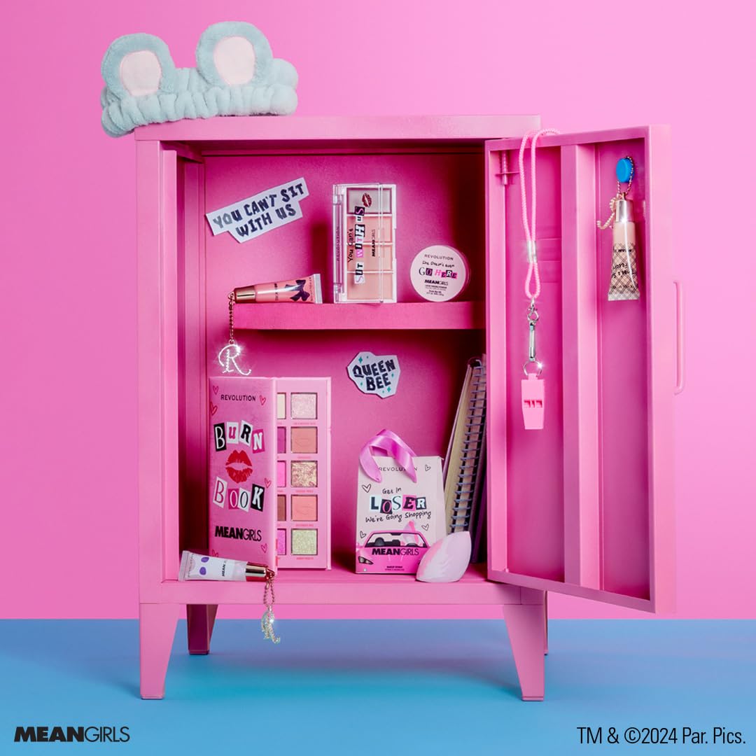 Mean Girls x Revolution Cream Blush Palette - 4 Vegan Shades for Face & Cheeks | 2.12 oz