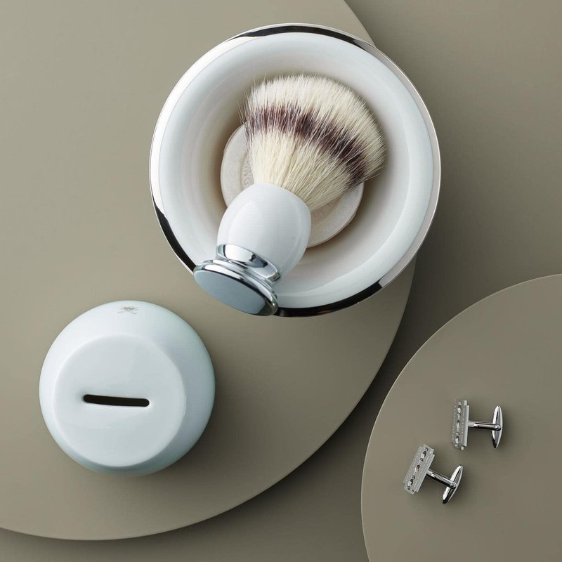 MÜHLE Blade Bank With Porcelain White, 1 Pound