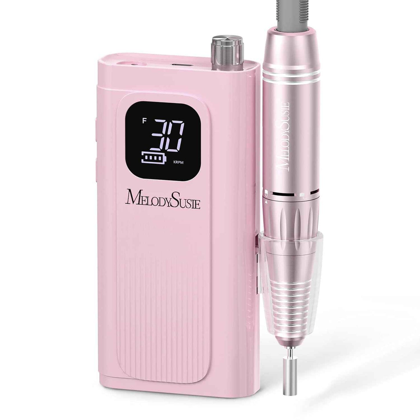 Professional Electric Nail Drill 30000 RPM with Ceramic Flat Top Bit - MelodySusie