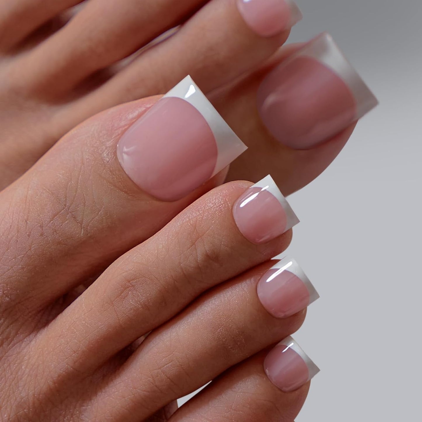 XCOATTIPS Toe Nail Tips & Builder Gel by BTArtbox - Perfect for Nail Art