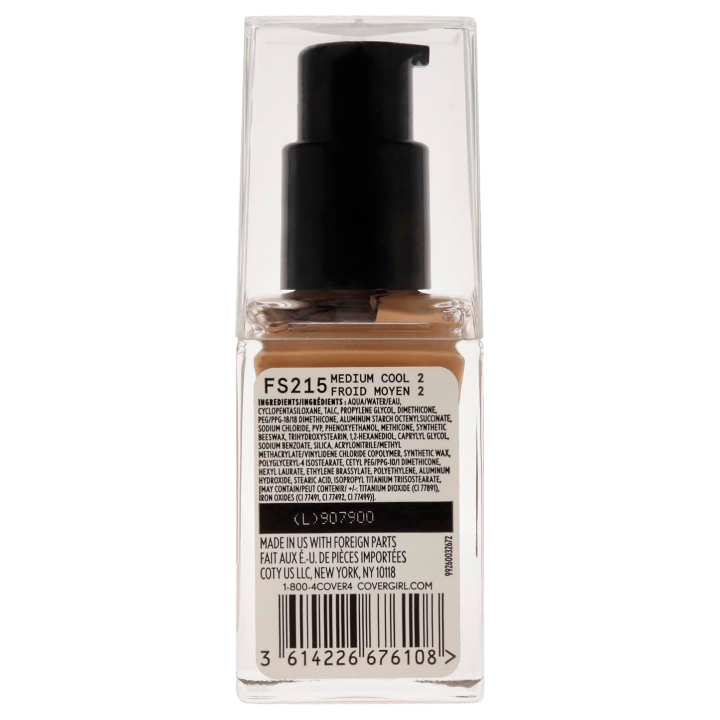 COVERGIRL Matte Ambition, All Day Foundation, Medium Cool 2, 1.01 Ounce