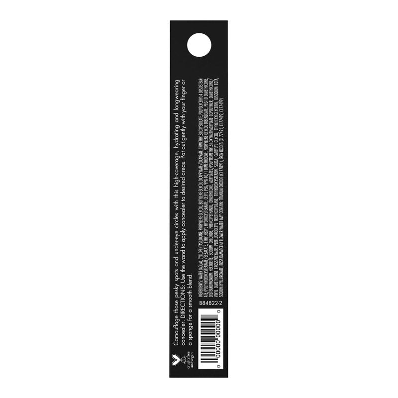 e.l.f. Hydrating Camo Concealer, Covers Blemishes & Under-Eye Circles, Full-Coverage & Delivers A Satin Finish, Vegan & Cruelty-Free, Tan Neutral