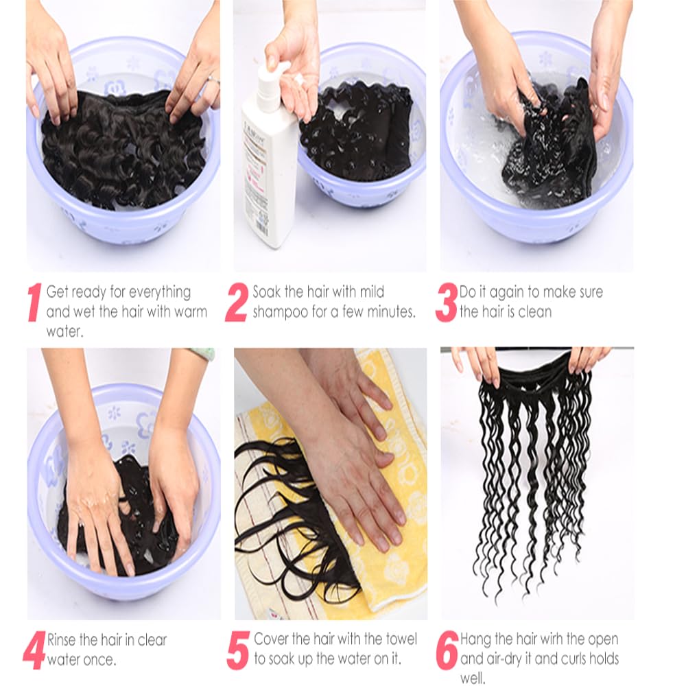 BilltiiWW P1B30 Highlight Kinky Curly Bundles Black Mixed With Light Brown Curly Bundles two tone Brazilian Wavy Weave With Soft and Silky for Women 8 10 12 Inch