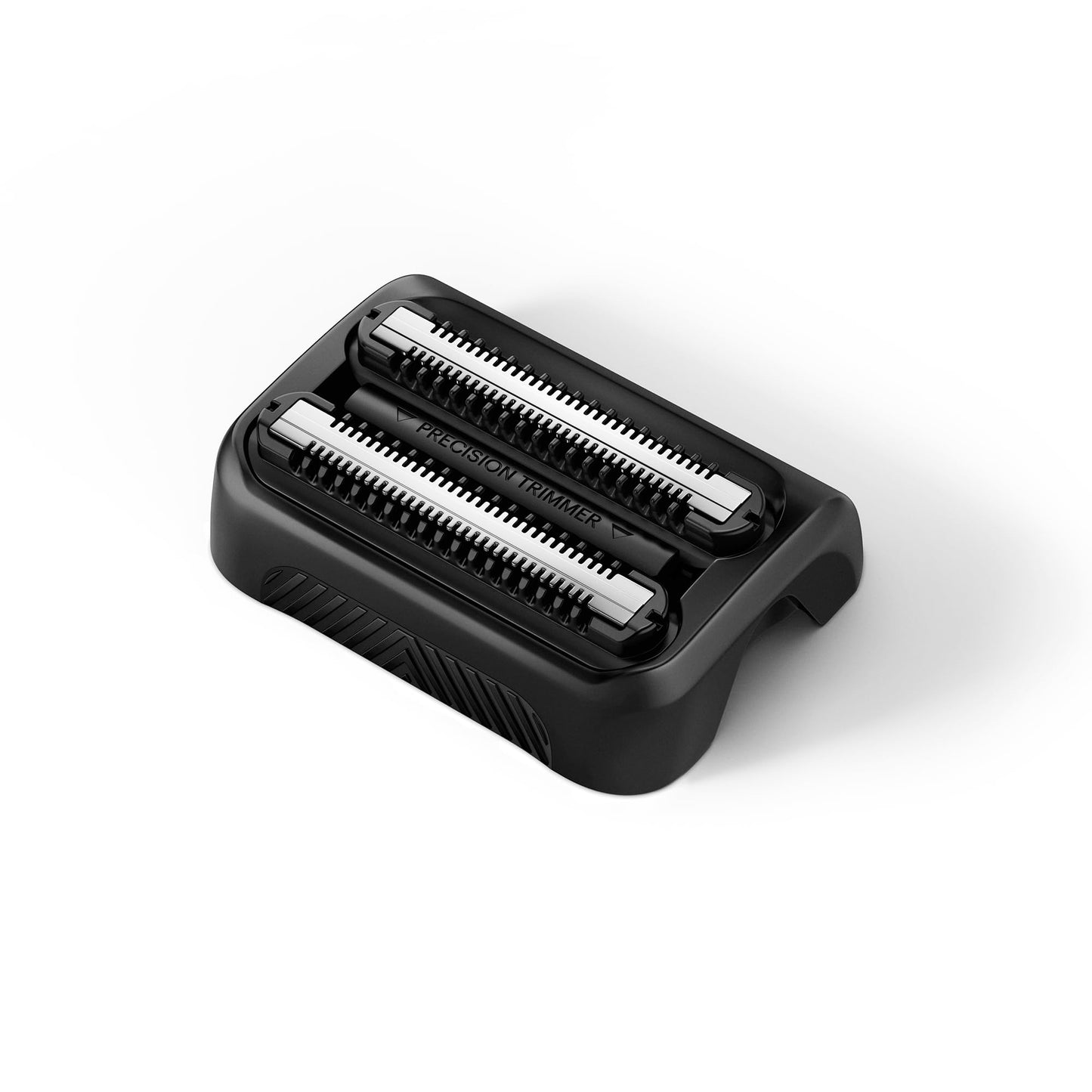 MANSCAPED® The Chairman™ PRO Men’s Replacement Stubble Trimmer Blade - SkinSafe® Stainless Steel Trimmer Blade for Face Shaver, with 2 Length-Setting Combs, Magnetic Blade Head Attachment (1-Pack)