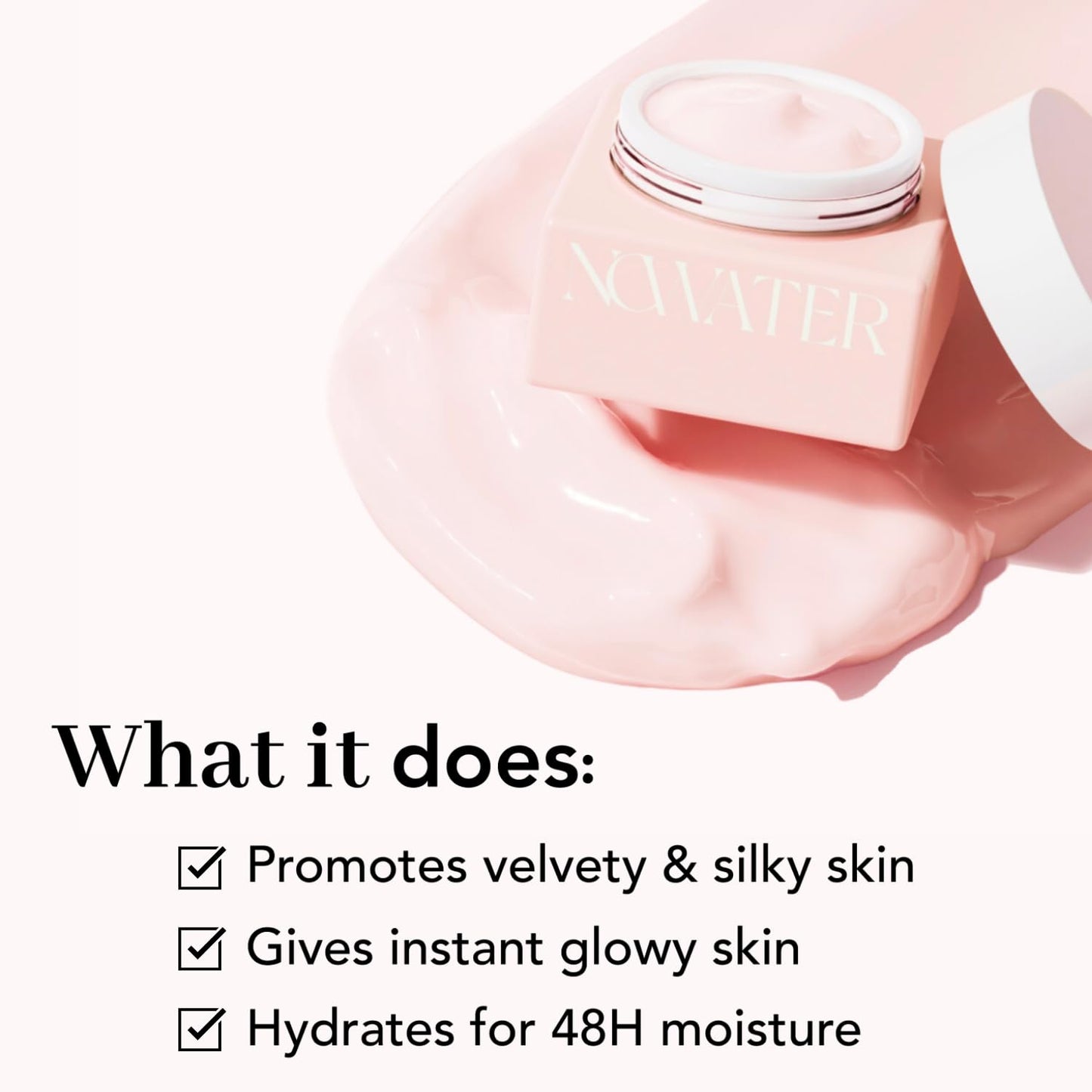 NOWATER Korean Collagen Face Cream Anti-Aging Moisturizer – Day & Night Cream with 300 Dalton Hydrolyzed Collagen, Ceramide NP & Niacinamide for Firming, Hydrating & Glowing Mature Skin, (1.76 fl.oz)