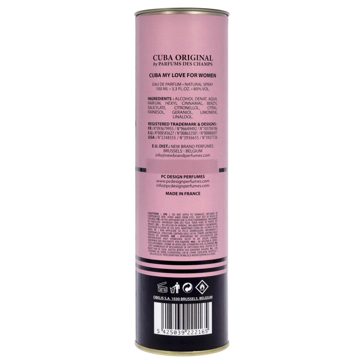 Cuba My Love by Cuba for Women - 3.3 oz EDP Spray
