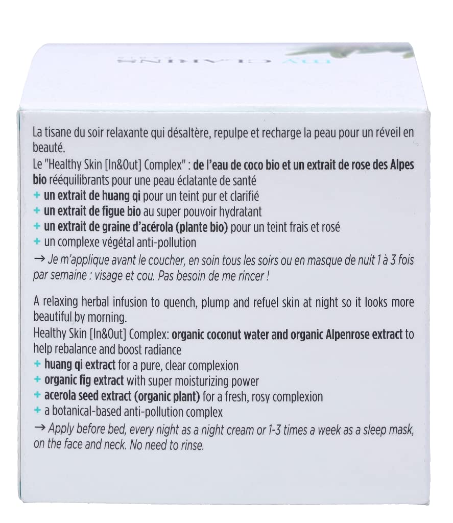 Clarins Re-Charge Relax Sleeping Mask | 2-In-1 Hydrating and Plumping Night Cream Or Overnight Mask | Relaxes and Recharges Skin Overnight* | Healthy-Looking, Rosy Glow By Morning | Vegan | 1.7 Oz
