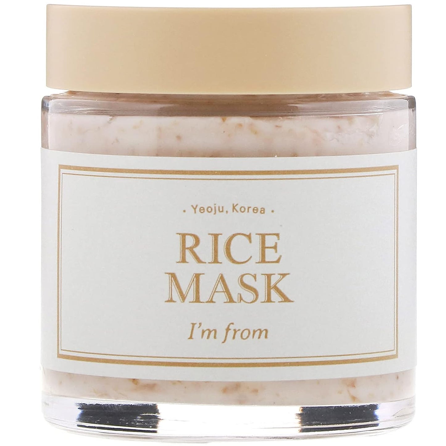 Rice Mask - Gentle Exfoliating Facial Mask for Dull Skin | 3.88 Oz, Pore Clearing, Smooth & Radiant Complexion