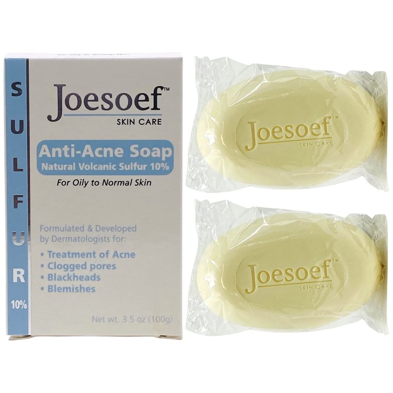 JOESOEF SKIN CARE Sulfur Soap with Salicylic Acid for Acne