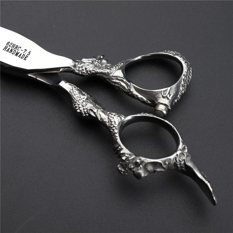 Professional Japanese Hair Scissors - 440C Stainless Steel Razor Edge | 7.5 Inch Flat Design