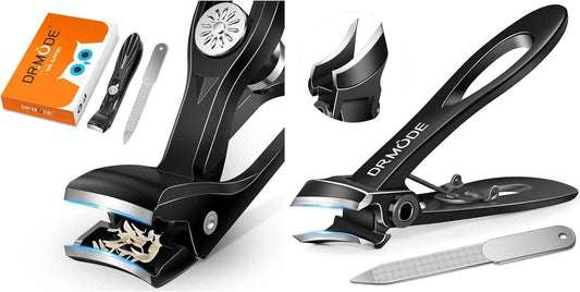 Heavy-Duty Nail Clippers for Thick Nails - Angled Toe & Ingrown Nail Trimmers for Men
