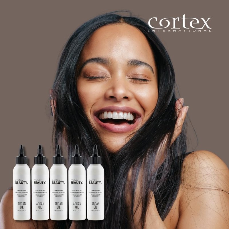 Cortex Professional Argan Oil Refill for Silky, Shiny Hair, Rejuvenates and Repairs Dry, Damaged Hair, Perfect for Cortex Straighteners- 4 oz,