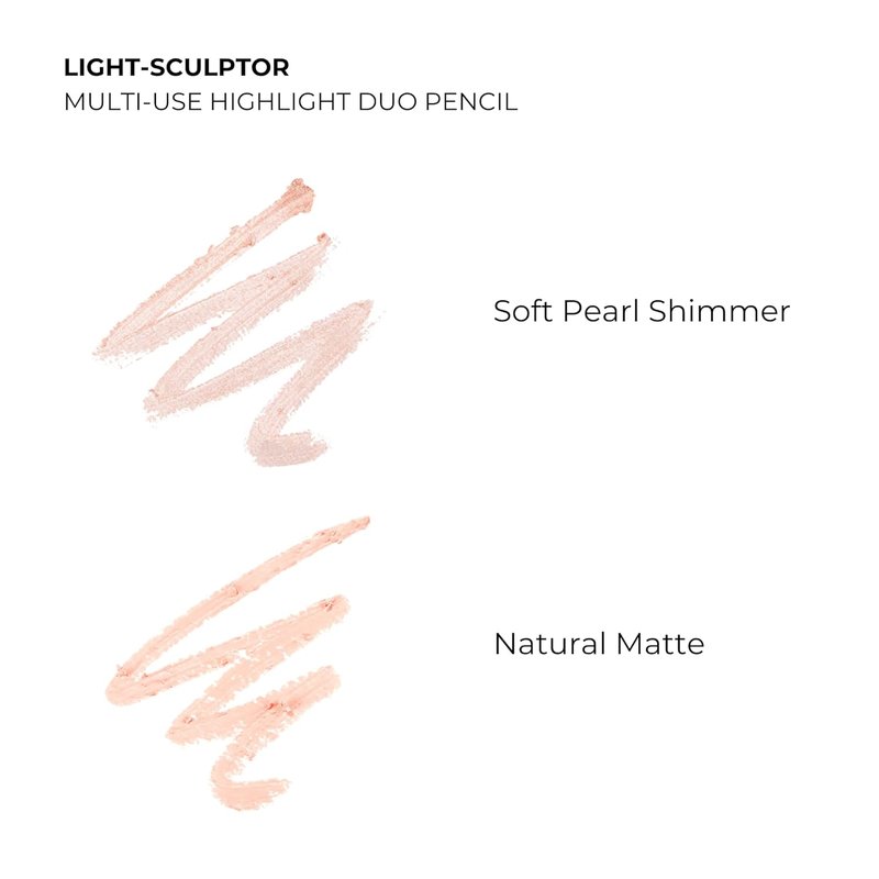 Highlight Duo Pencil - Light-Sculptor Dual-Ended Matte & Shimmer for Fair/Light Skin