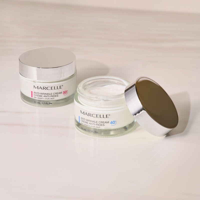 MARCELLE Anti-Wrinkle Cream, Ages 50+, 1.7 ounces