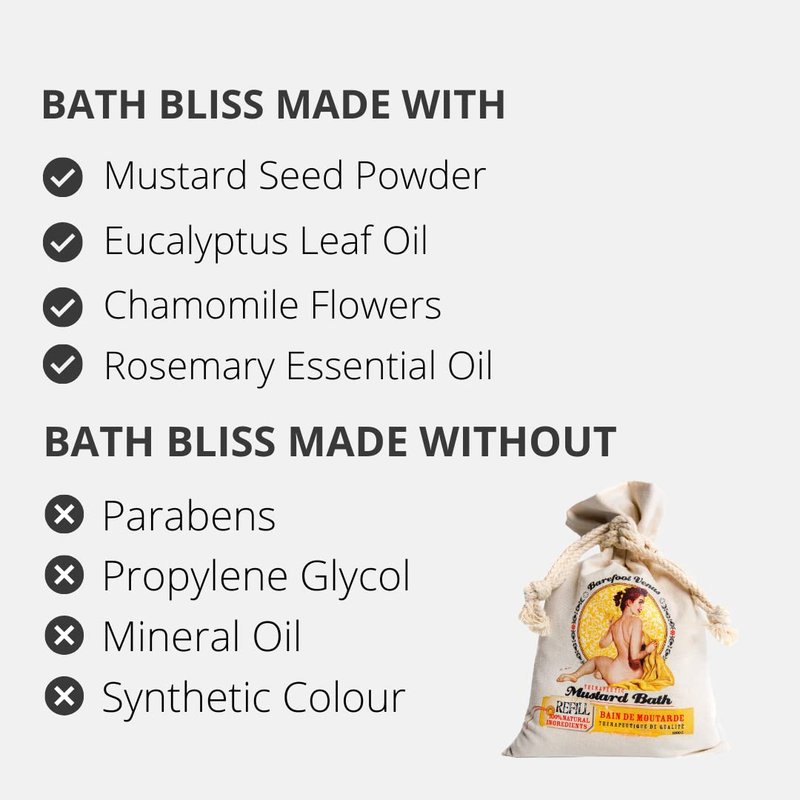 Mustard Bath 1KG Refill | Bath Soak