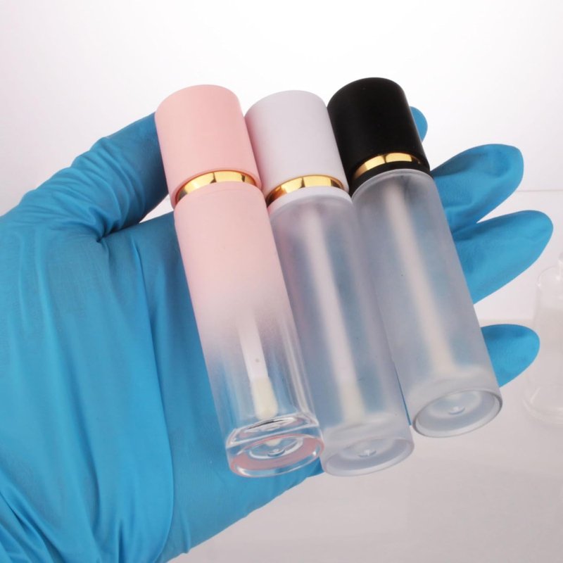 30 PCS Empty White Lip Gloss Tubes - 8ml with Wand Applicator for Lip Oil Tint