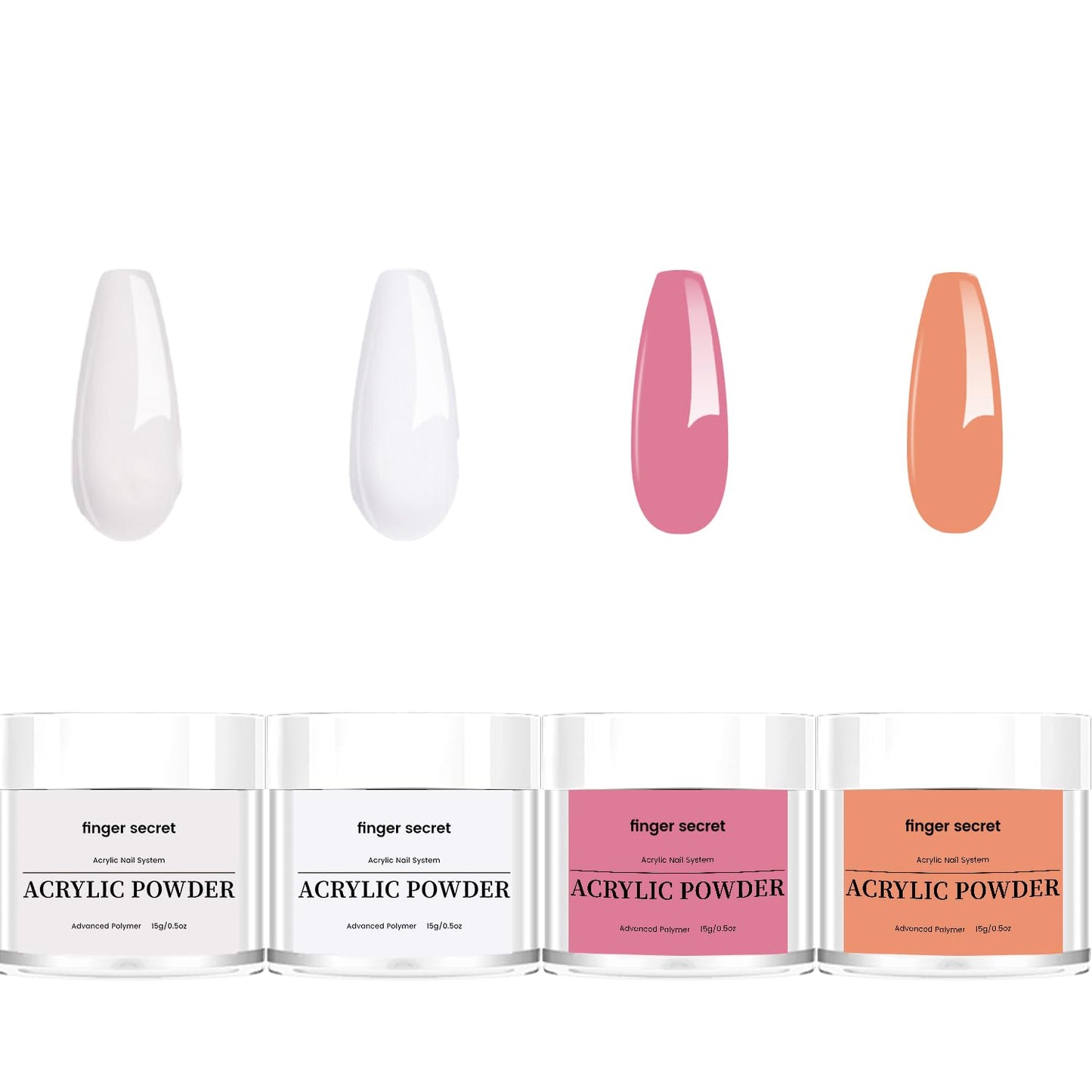 43 Colors Acrylic Nail Powder Set - Long-Lasting, Superior Adhesion for Nail Art & Crafts