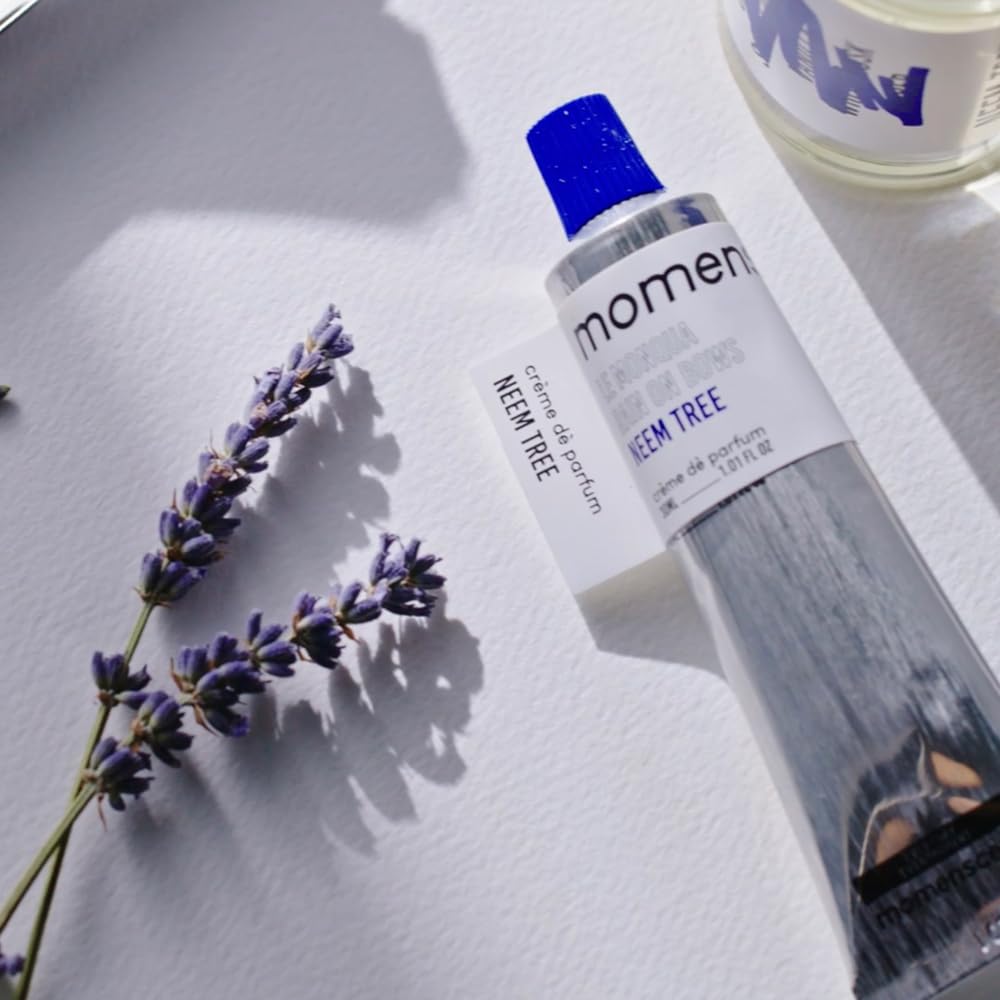 LE MONQUA Moisturizing Cream Perfume 1.01 fl oz - Hydrating Hand Treatment with Hyaluronic Acid & Vitamin B5, Citrus & Sandalwood Scent