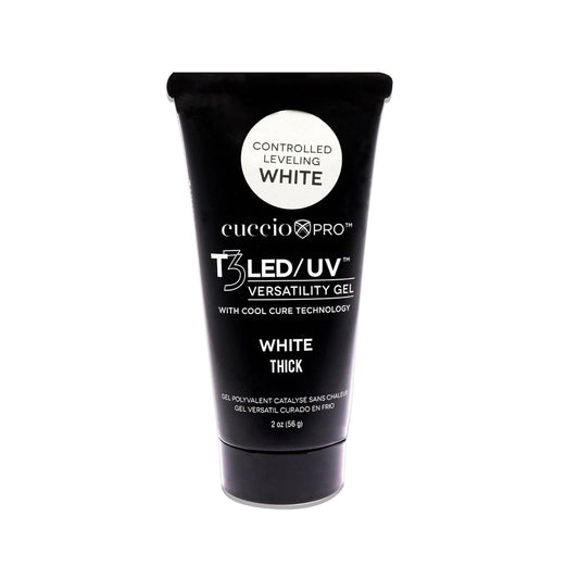 Cuccio Pro T3 Cool Cure Gel - Versatile Quick-Dry Nail Gel, LED/UV, 2 Oz