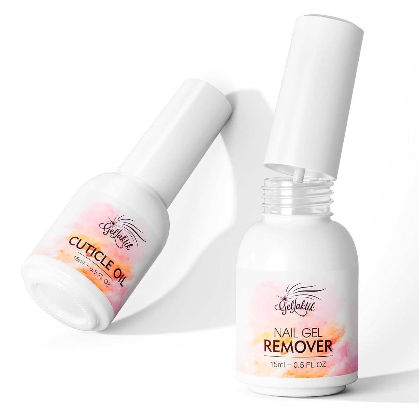 Gel Polish Remover Kit - 3 x 18ml with Cuticle Oil & Liquid Latex Tape, Fast 3-5 Min Removal